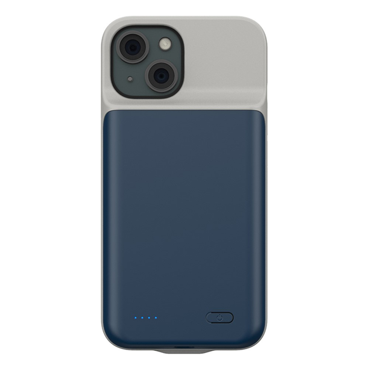 iPhone 15 Plus Batteriskal 6800mAh - Blå | 2353 | AlltMobil