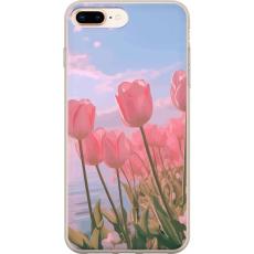 iSecrets - Mobilskal till Apple iPhone 8 Plus med Rosa Tulpaner