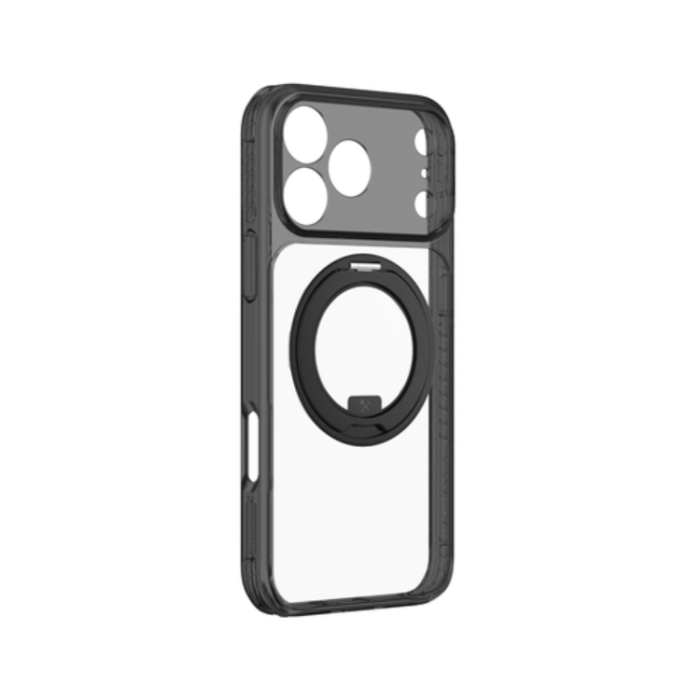AmazingThing - AmazingThing Mobilskal För iPhone 18 Pro/17 Pro Magsafe Rotating Ring - Svart