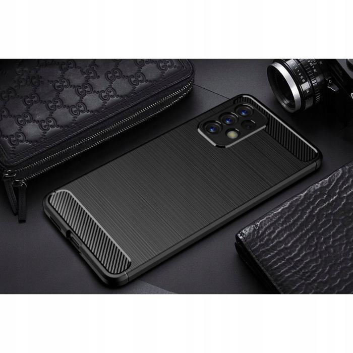 Tech-Protect - Galaxy A23 5G Skal Tpucarbon - Svart