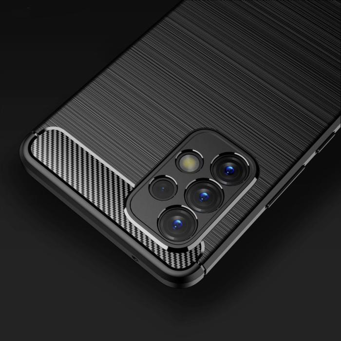 Tech-Protect - Galaxy A23 5G Skal Tpucarbon - Svart