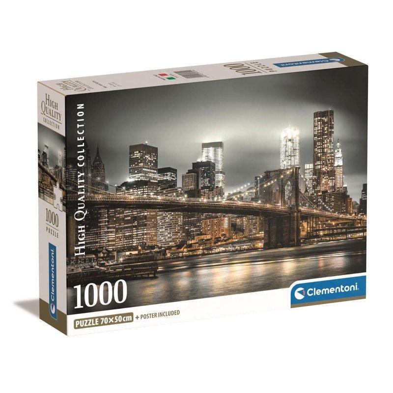 CLEMENTONI Pussel 1000 Pcs CB High Quality Collection New York Skyline