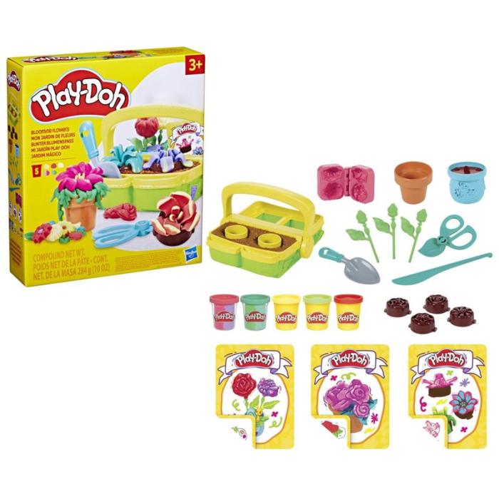 PLAY-DOH - PLAY-DOH Blooming Flowers Playset