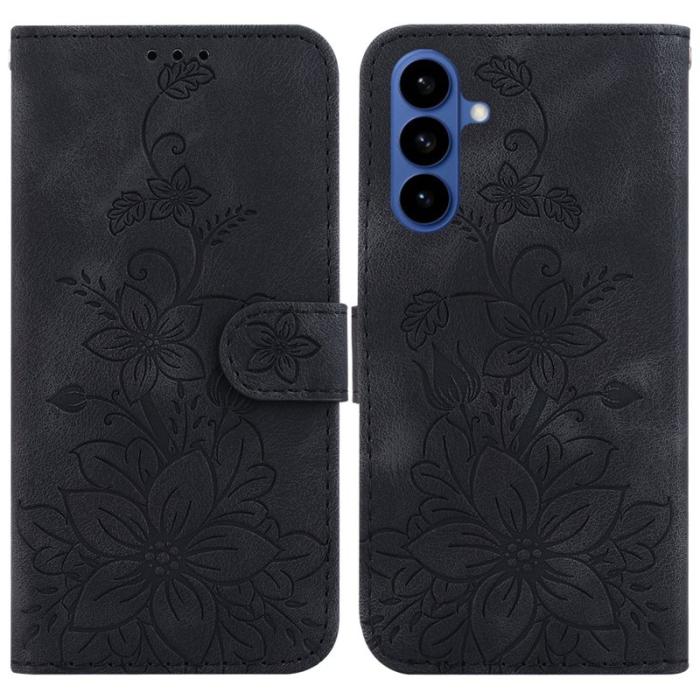 OEM - Mobilfodral för Samsung Galaxy S26 Plus Kickstand Konstläder - Svart