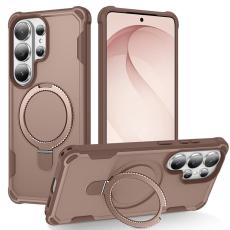 OEM - Mobilskal f&ouml;r Samsung Galaxy S26 Ultra Magnetiskt Kickstand TPU + PC - Guld