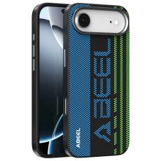 ABEEL - ABEEL iPhone Air Fodral MagSafe Kompatibel Svart TPU Aluminium