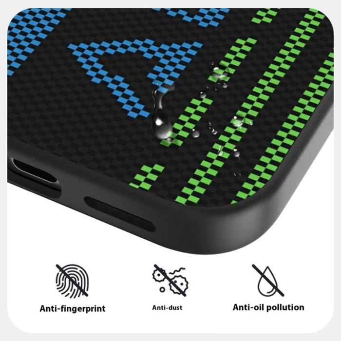 ABEEL - ABEEL iPhone Air Fodral MagSafe Kompatibel Svart TPU Aluminium