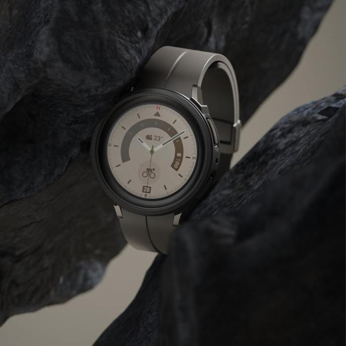 UTGATT1 - Ringke Galaxy Watch 5 Pro (45mm) Skal Air Sports Gel - Transparent