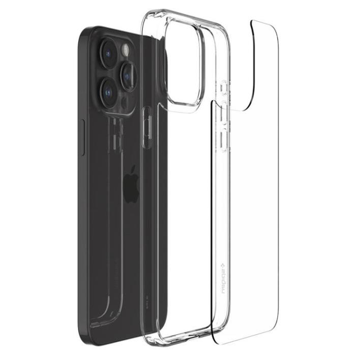 Spigen - Spigen iPhone 15 Pro Mobilskal Airskin Hybrid - Crystal Clear