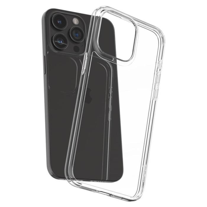 Spigen - Spigen iPhone 15 Pro Mobilskal Airskin Hybrid - Crystal Clear