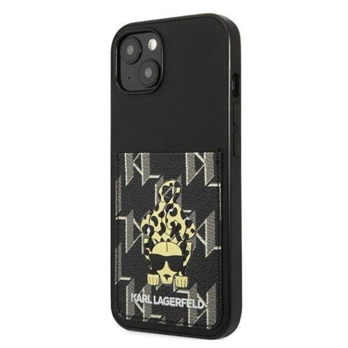 KARL LAGERFELD - Karl Lagerfeld iPhone 13 Mobilskal Korthållare Karlimals