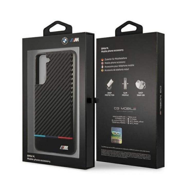 UTGATT1 - BMW Carbon Skal Galaxy S21 FE - Svart