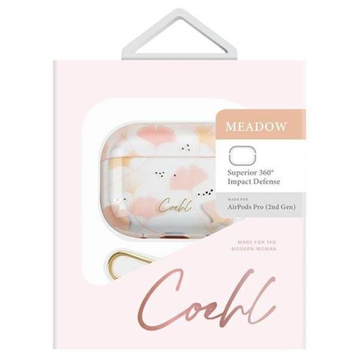 UNIQ - UNIQ AirPods Pro 2 Skal Coehl Meadow - Rosa/Spring