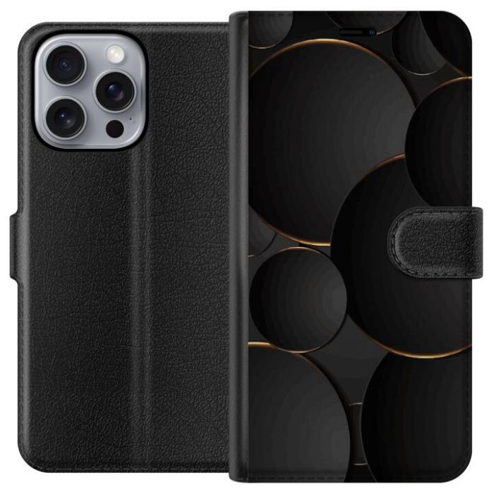 iSecrets - Plånboksfodral till Apple iPhone 16 Pro Max med Lyxig Cirklar