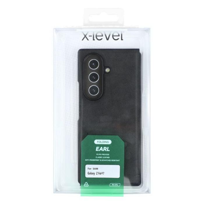 X-Level - X-LEVEL Bojue-3 Mobilskal för Samsung Galaxy Z Fold7 5G - Svart