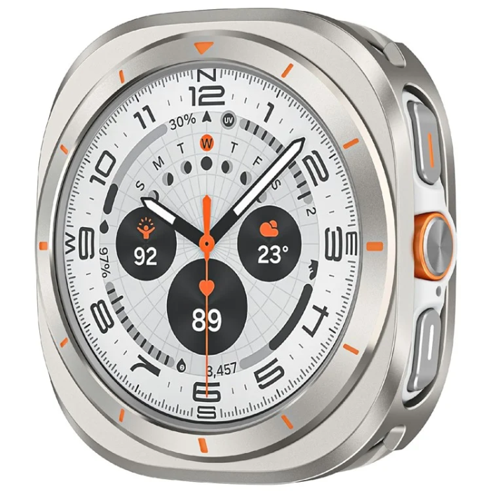 Ringke - Galaxy Watch Ultra (47mm) Skal Bumper - Titanium/Orange
