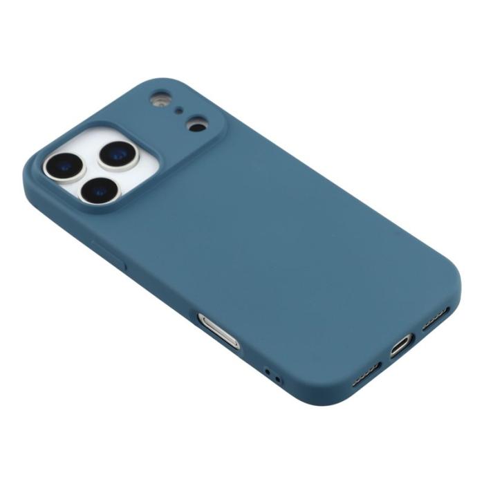 X-Level - X-LEVEL Mobilskal till iPhone 17 Pro Soft TPU Blå Anti Scratch