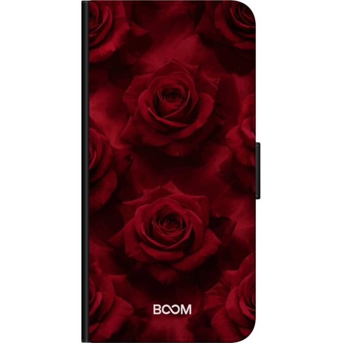 Gustaf - Plånboksfodral till Sony Xperia 5 II med Crimson Rose