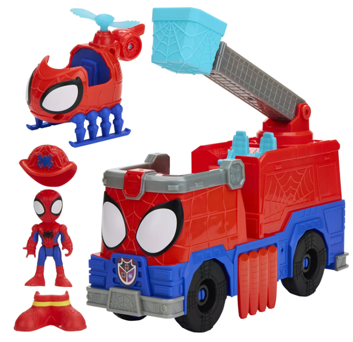 MARVEL - MARVEL SM and AF Rescue Webs Firetruck
