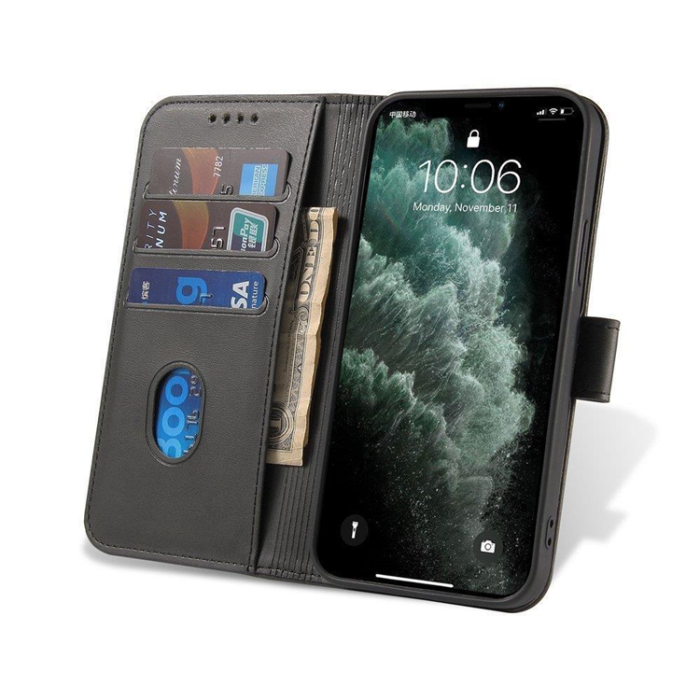 OEM - Huawei Honor Magic 4 Pro Plånboksfodral Magnet Flap Function - Svart
