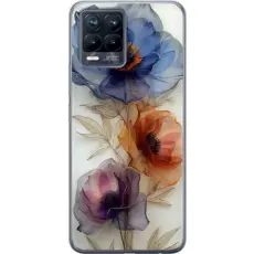 Gustaf - Mobilskal till Realme 8 med Silkesblommor