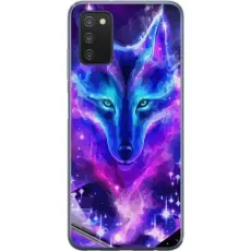 Gustaf - Mobilskal till Samsung Galaxy A03s med Neon Varg