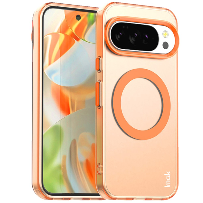 Imak - IMAK Google Pixel 10/10 Pro Mobilskal Magsafe Candy - Orange