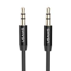 USAMS - USAMS Ljud Kabel jack 3.5mm till 3.5mm 1m - Svart