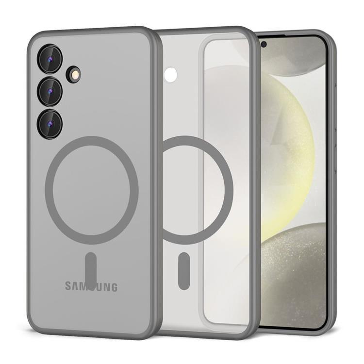 Tech-Protect Galaxy S24 Mobilskal Magsafe Magmat - Titanium | 2353 | AlltMobil