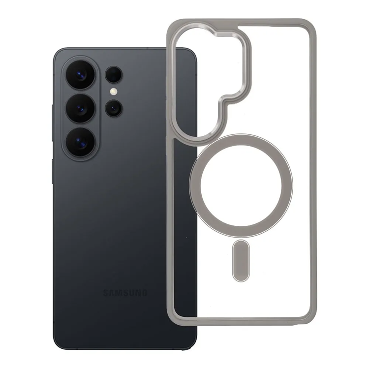 Mobilskal För Galaxy S26 Ultra Magsafe Edge - Titanium Grå | 2353 | AlltMobil