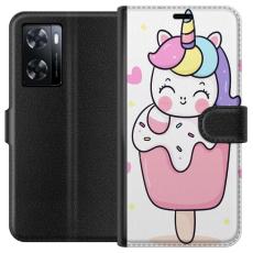 Gustaf - Pl&aring;nboksfodral till OnePlus Nord N20 SE med Glad enh&ouml;rning