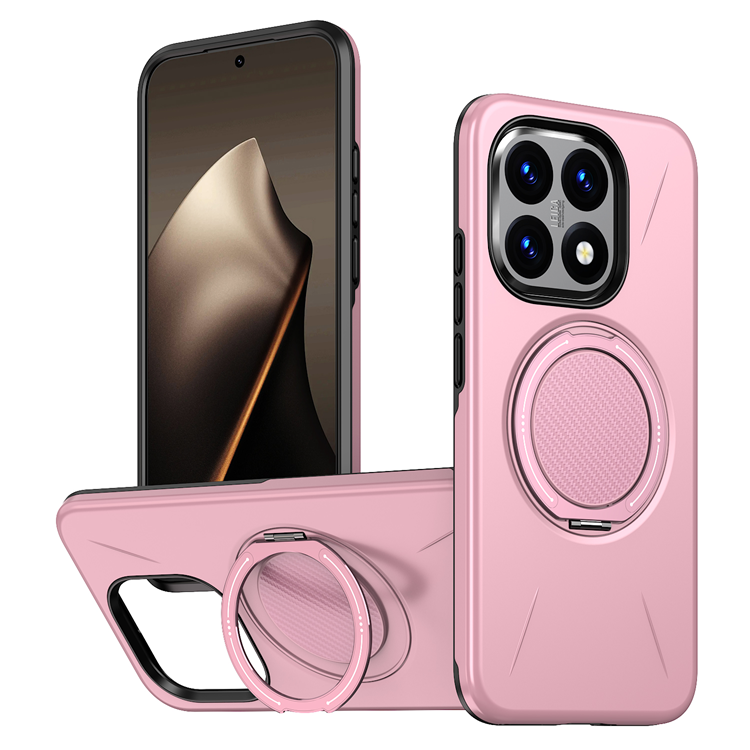 Xiaomi 15T Mobilskal Magsafe Rotating Kickstand TPU + PC (Rosa) | 2353 | AlltMobil