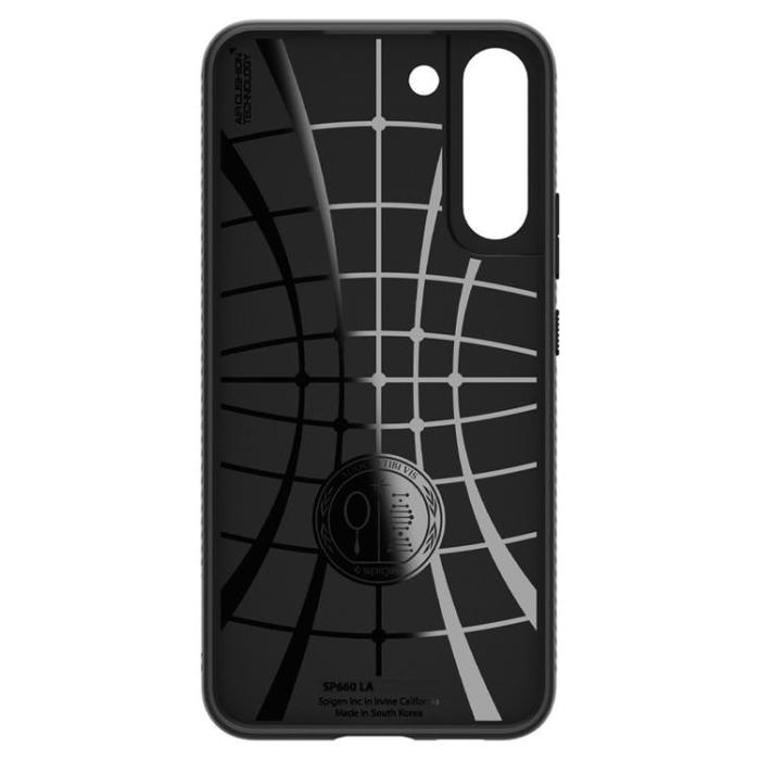 Spigen - Spigen Liquid Air Skal Galaxy S22 - Matte Svart