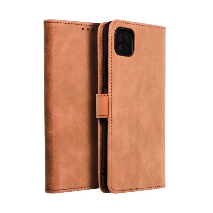 Forcell - Galaxy A22 5G Plånboksfodral Forcell Tender Brun