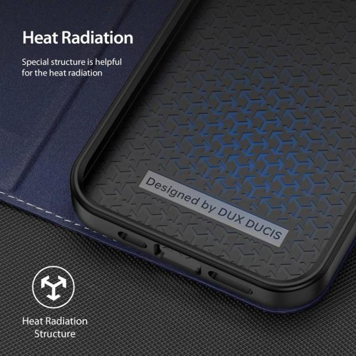 Dux Ducis - Dux Ducis iPhone 14 Plus Plånboksfodral Skin X2 - Blå