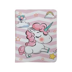 A-One Brand - Universell Tabletfodral 9-11" (L27 x W20 cm) - Sweet Unicorn