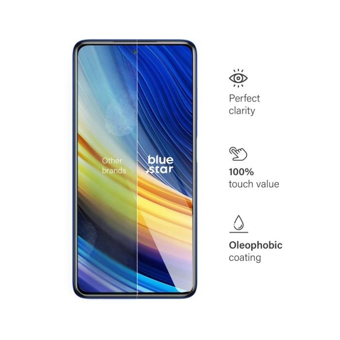 Blue Star - Blue Star Xiaomi Poco M4 Pro 4G Härdat Glas Skärmskydd