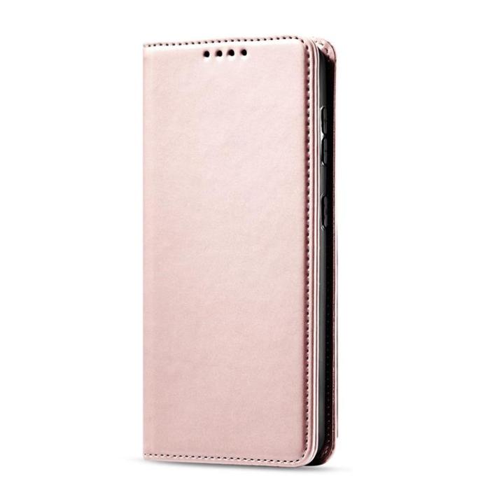 OEM - Galaxy S22 Plus Plånboksfodral Magnet Stand - Rosa