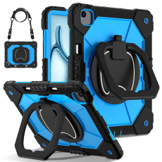 A-One Brand - iPad Air 13(2025/2024) Skal Kickstand - Svart/Blue