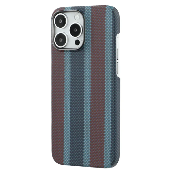 A-One Brand - iPhone 16 Pro Mobilskal Magsafe Aramid Fiber Tri Color