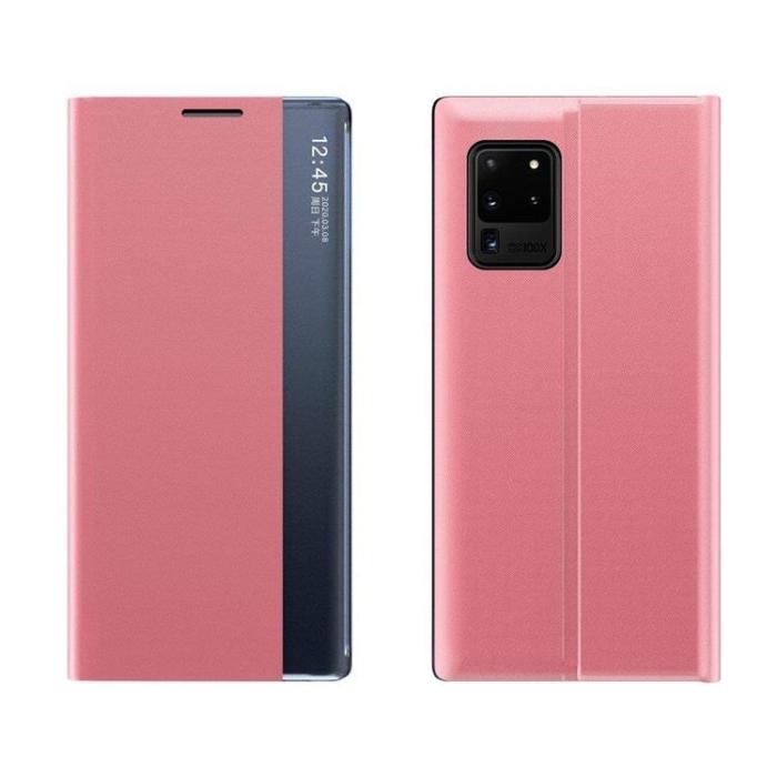 OEM - Galaxy A73 Fodral Sleep Flip - Rosa