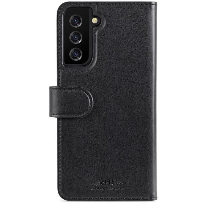 UTGATT1 - Holdit Galaxy S21 Plus Plånboksfodral Magnet - Svart