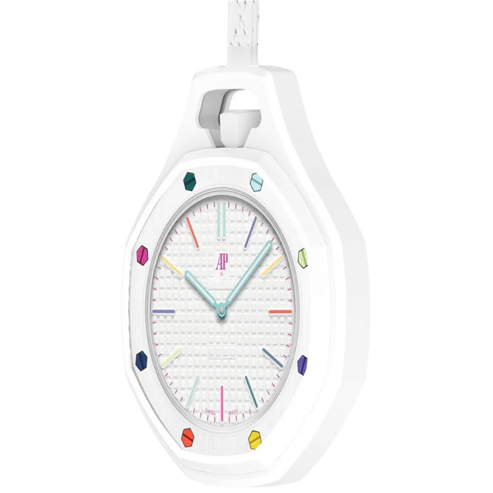 A-One Brand - Swatch Royal Pop Silikonskal med Stötskydd - Vit