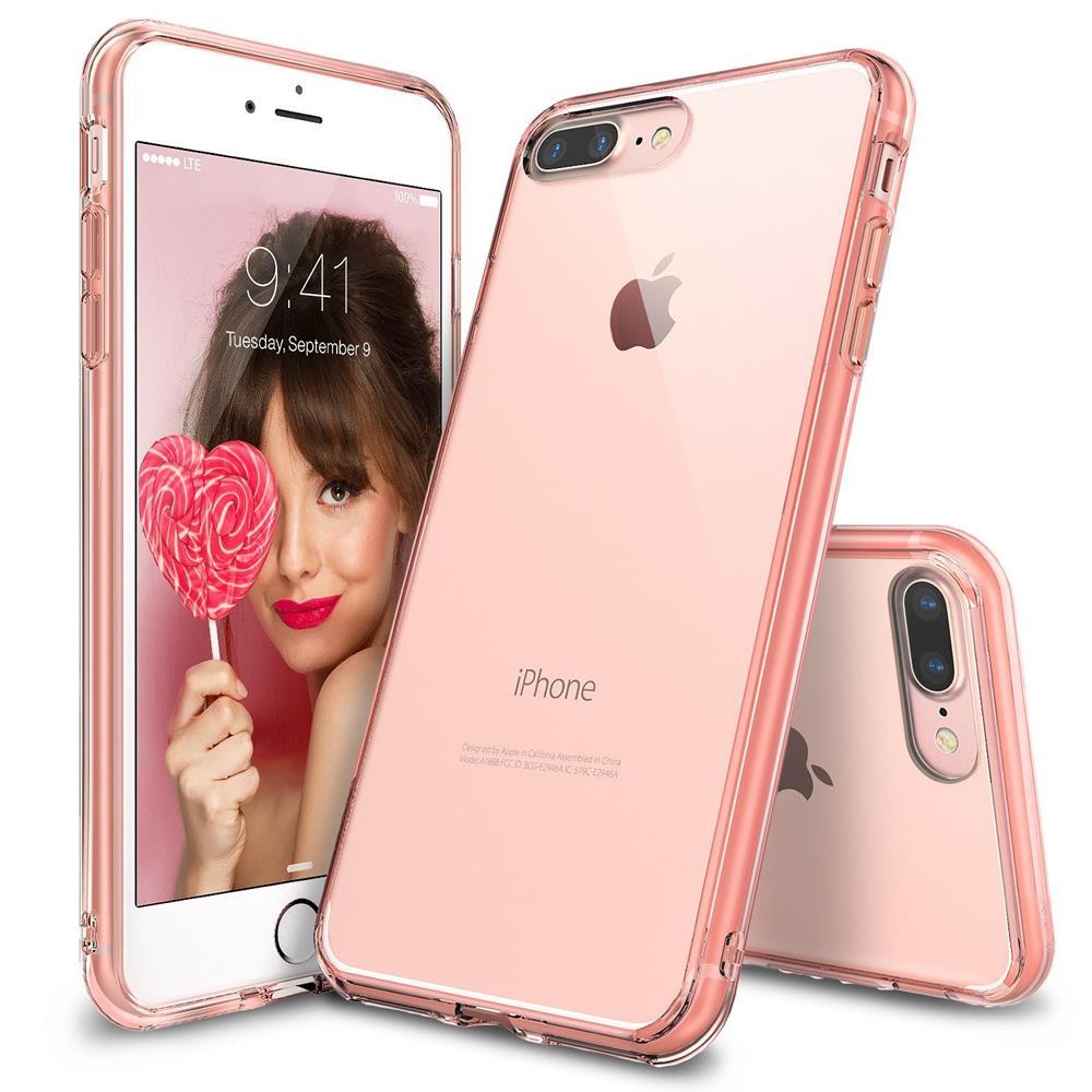 Ringke Fusion Shock Absorption Skal till Apple iPhone 7 Plus - Rose Gold | 2353 | AlltMobil