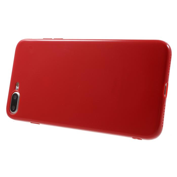 OEM - Flexicase Mobilskal till iPhone 7 Plus - Röd