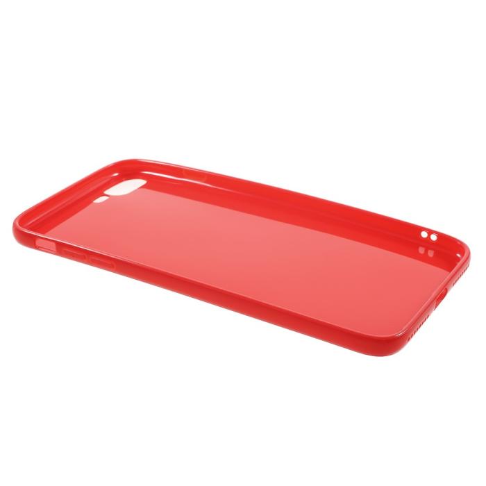 OEM - Flexicase Mobilskal till iPhone 7 Plus - Röd