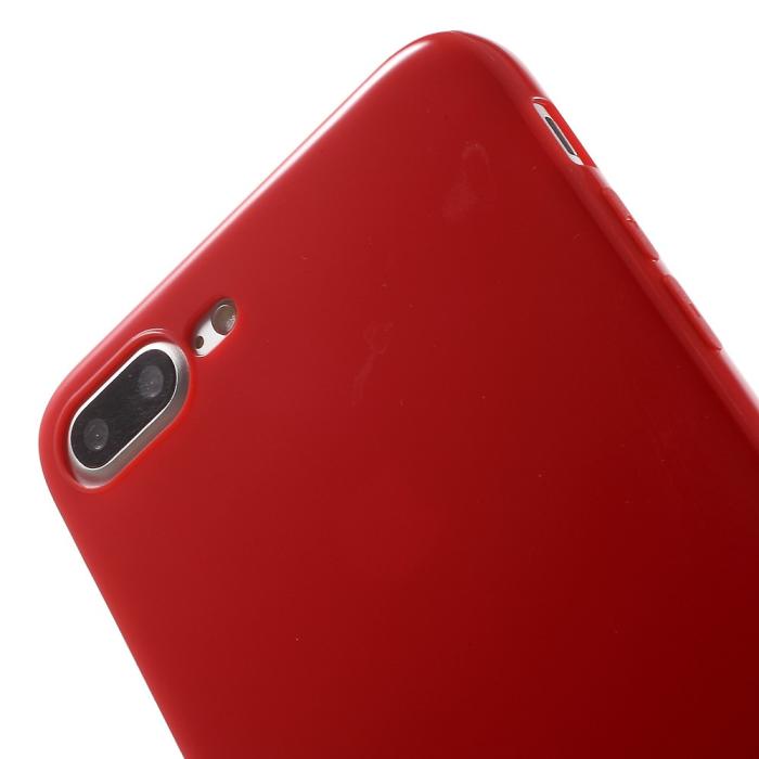 OEM - Flexicase Mobilskal till iPhone 7 Plus - Röd