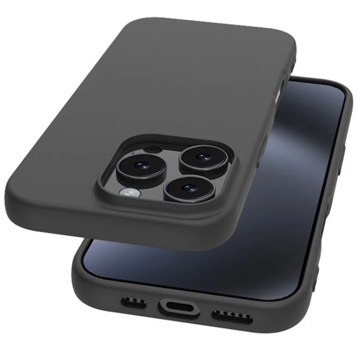 OEM - iPhone 16 Pro Max Mobilskal Matt TPU - Svart