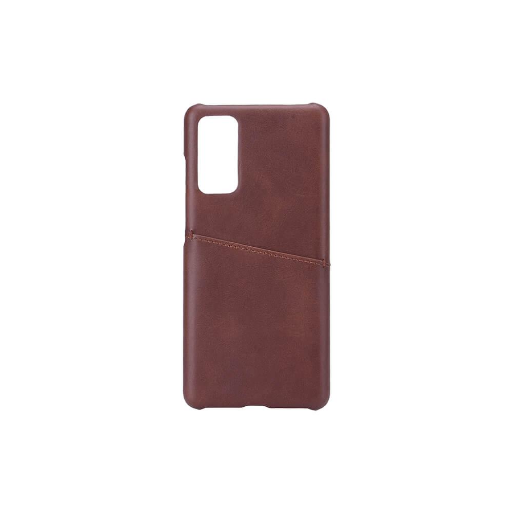 ONSALA Mobilskal Brun med Kortfack Samsung S20FE | 2353 | AlltMobil