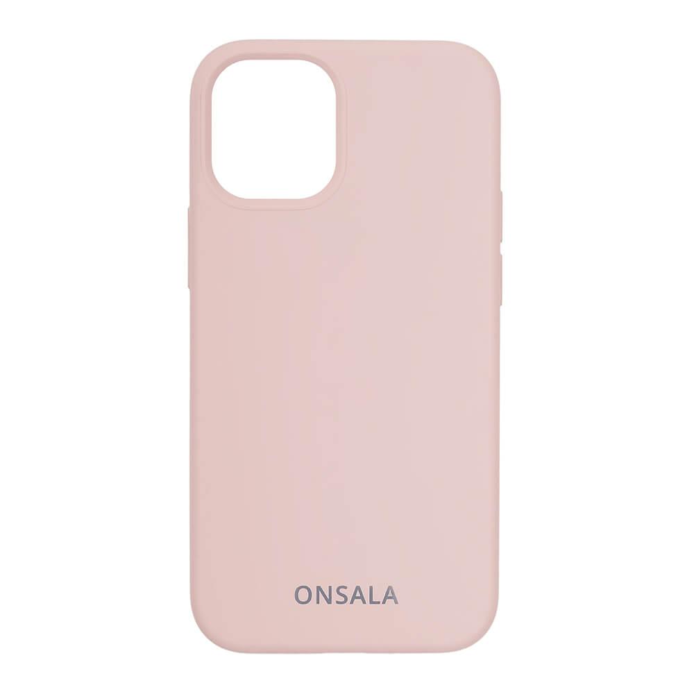 Onsala Mobilskal Silikon Sand Pink iPhone 12 Mini | 2353 | AlltMobil